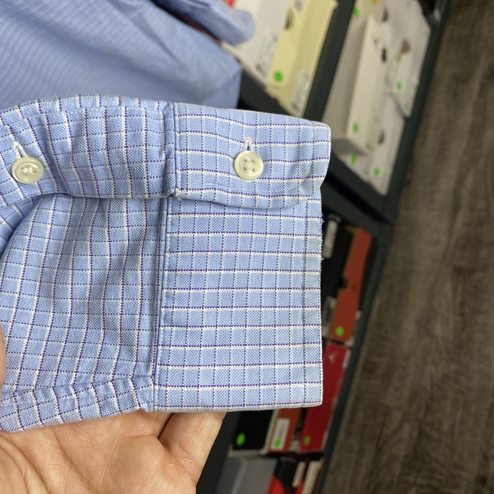 Ralph Lauren Men's Large Blue Long Sleeve Button Down Shirt - Picture 7 of 7